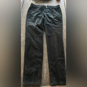 New York & Co velvet holiday pants sz 10